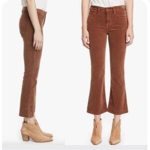 Frame Le Crop Mini Boot Butterscotch Corduroy size 24